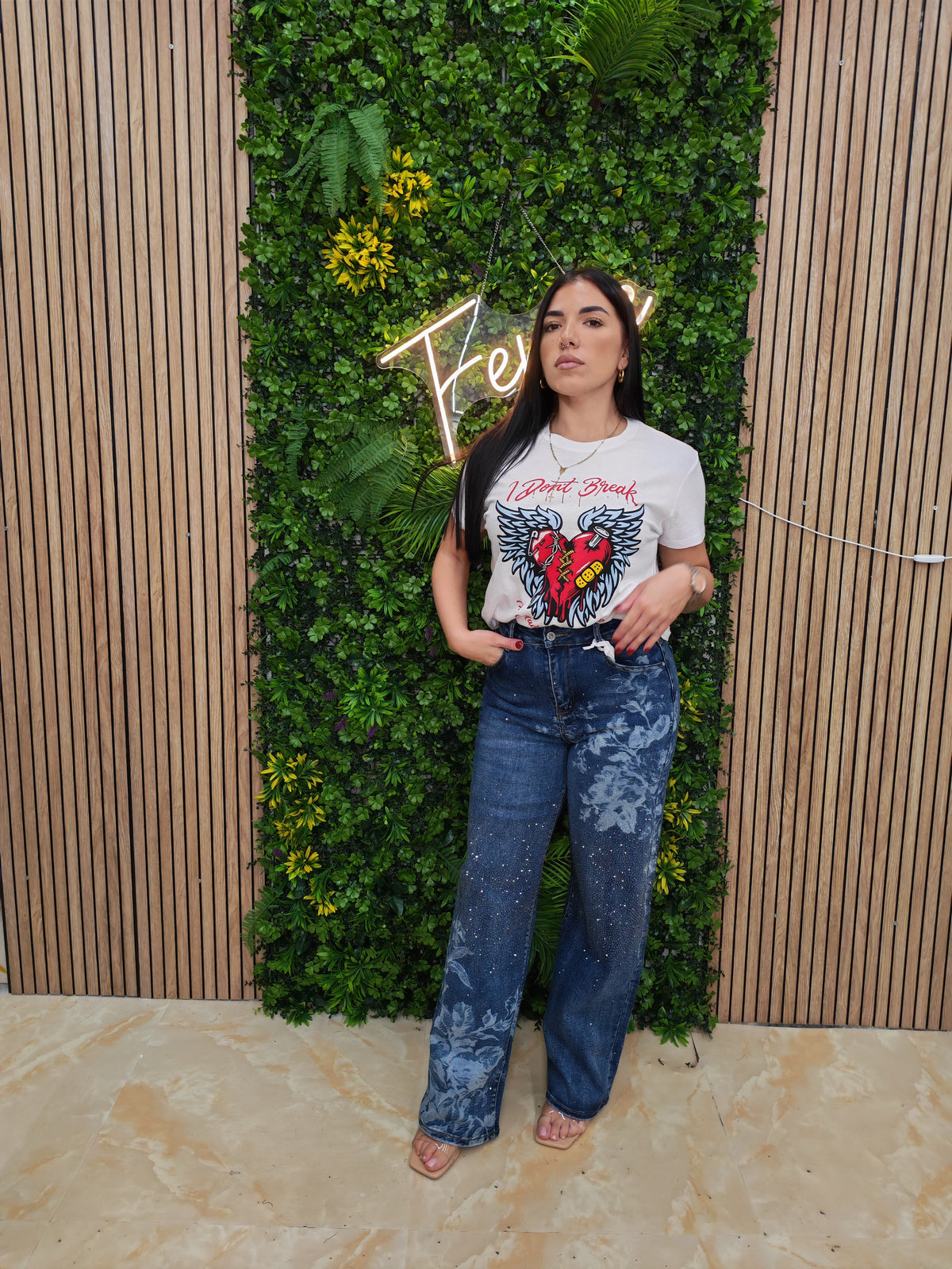 Jeans Flowers