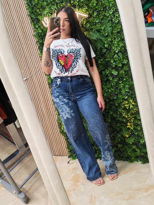 Jeans Flowers