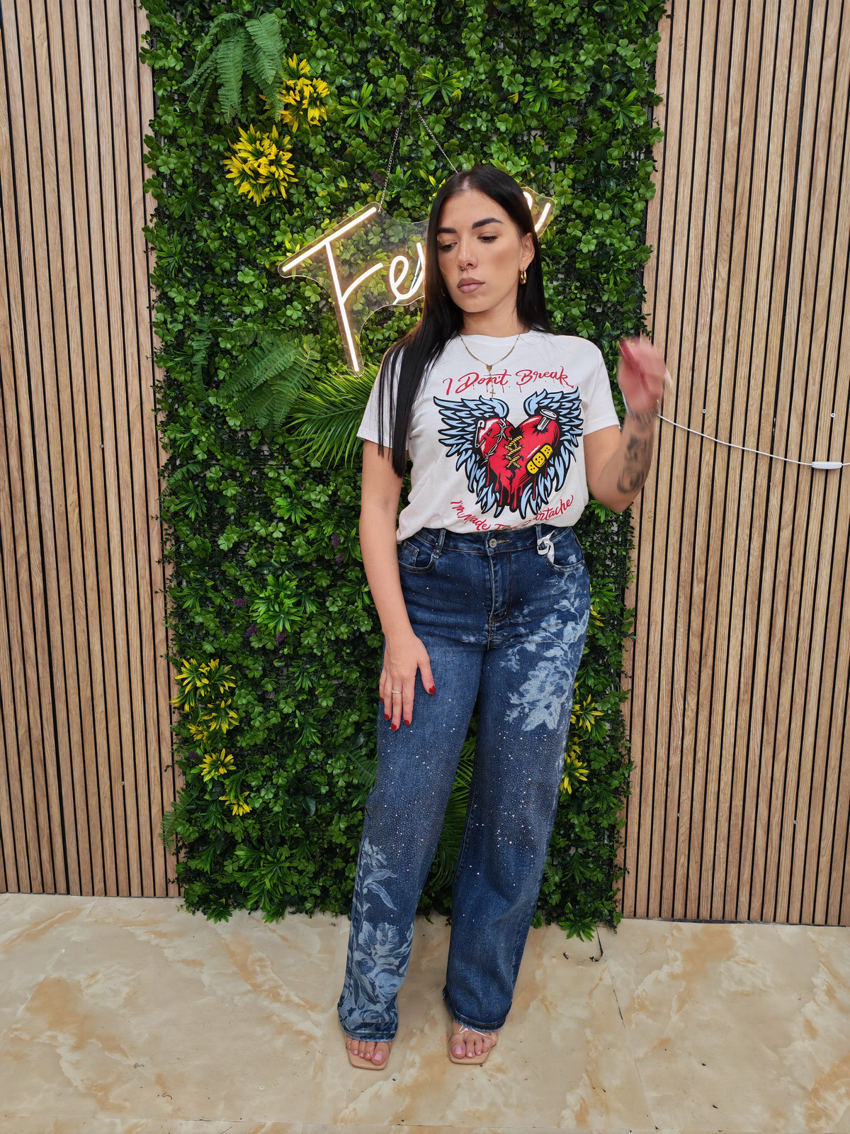 Jeans Flowers