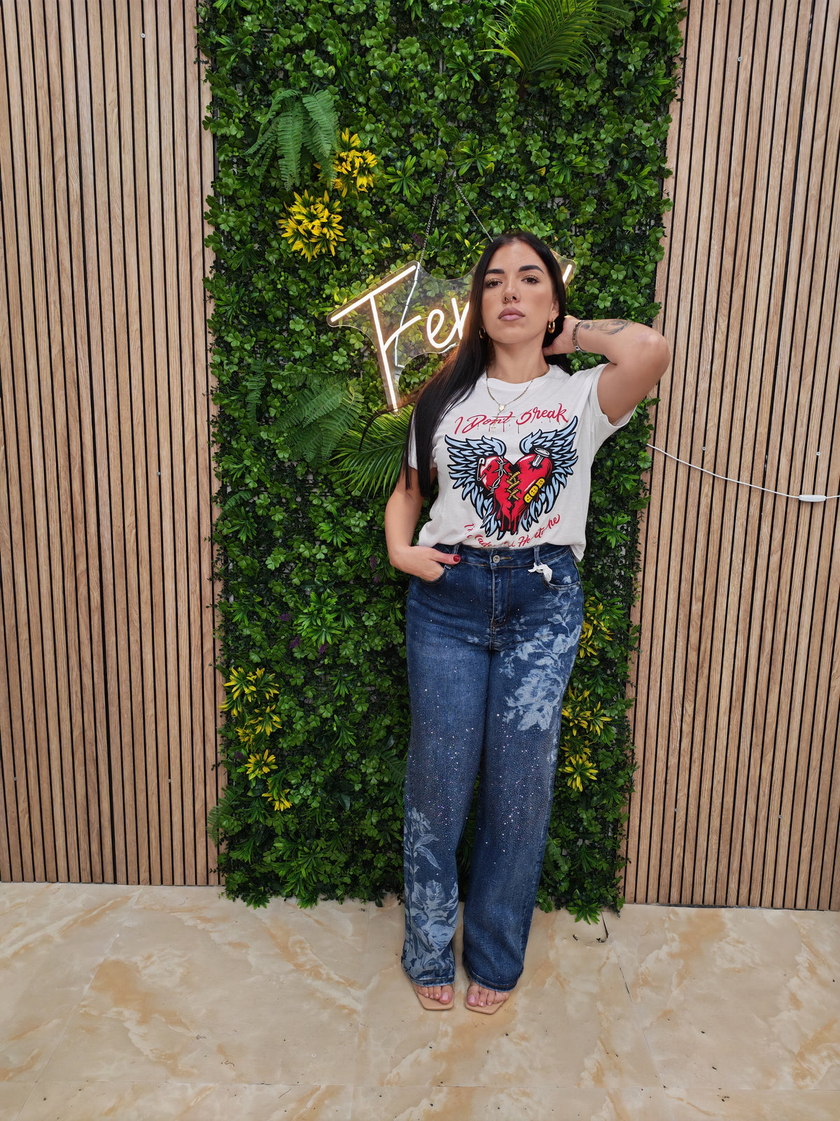 Jeans Flowers